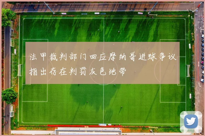 法甲裁判部门回应摩纳哥进球争议指出存在判罚灰色地带